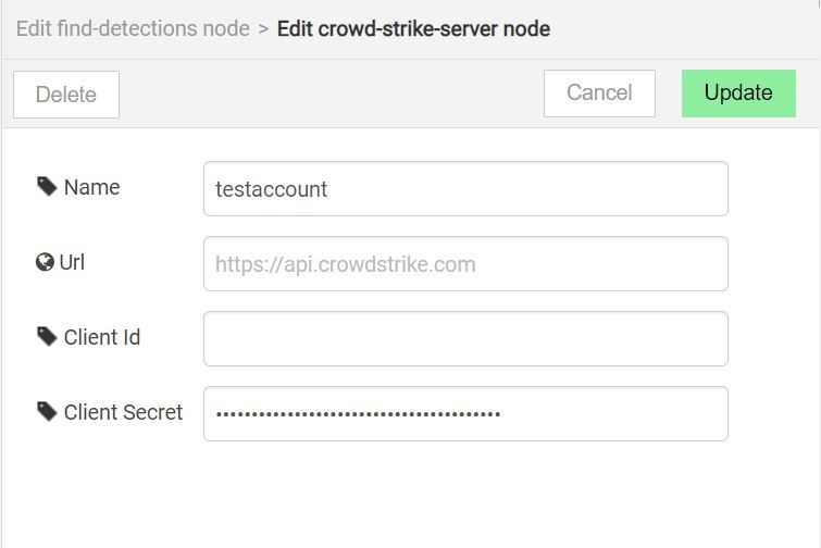 CrowdStrike Connector Configuration